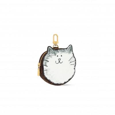 LOUIS VUITTON KITTY COIN PURSE ‎M15139 (9.5*9.5*1.5cm)